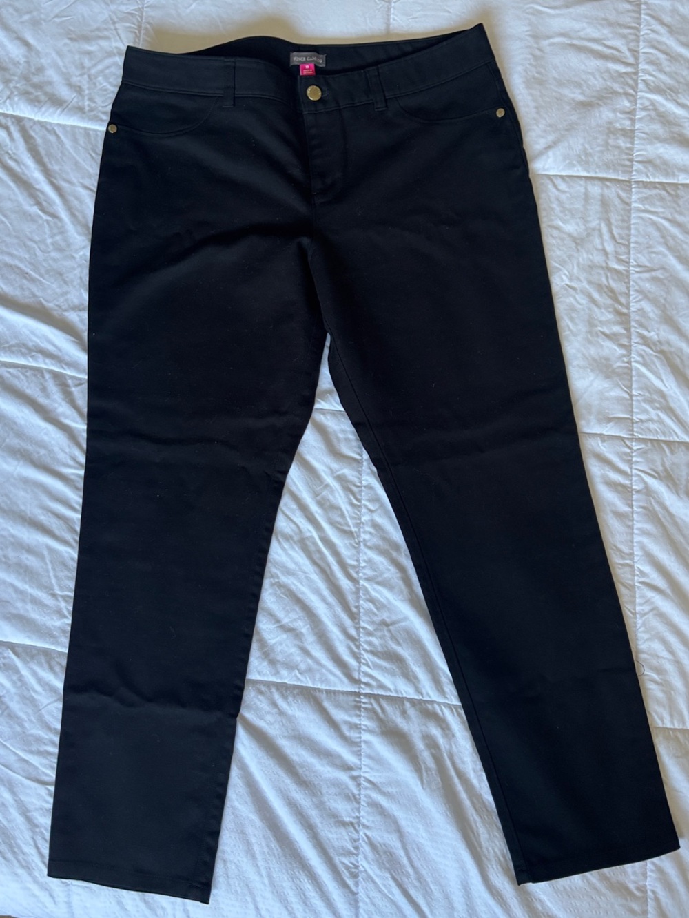 Vince Camuto Black Straight Leg Women’s Jeans
